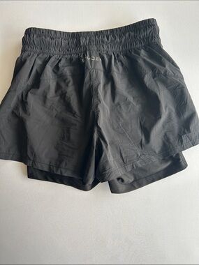 Spyder Black Layered Athletic Shorts